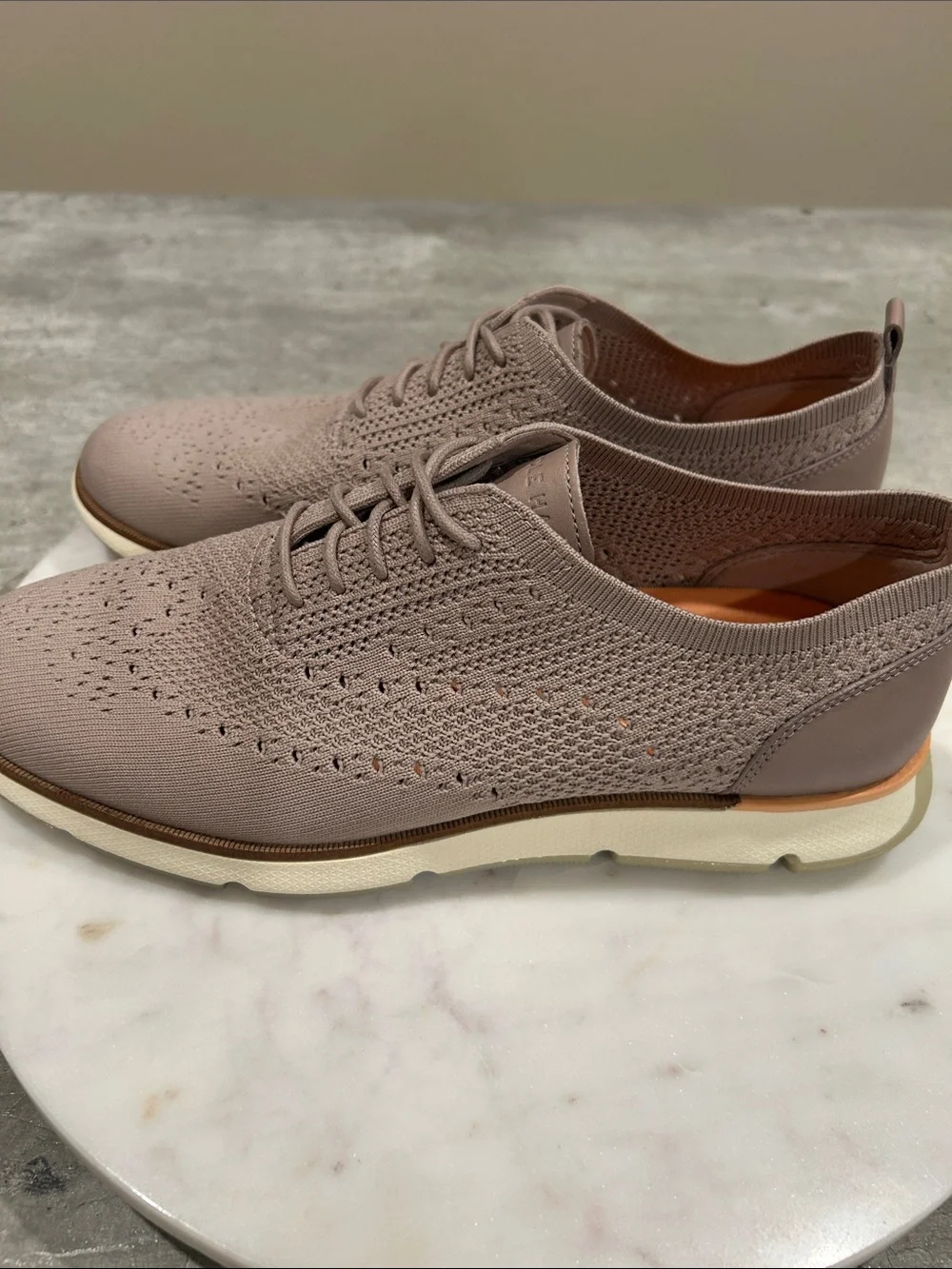 Cole Haan ZeroGrand  Knit Espadrille Oxfords - Mauve Women’s Size 9.5B